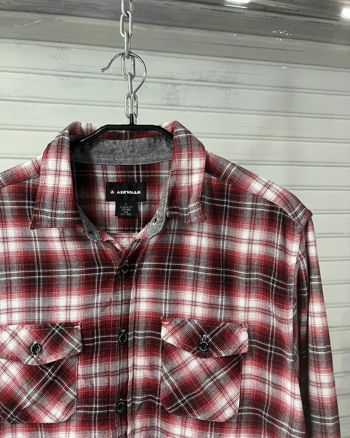 Airwalk check shirt 상품이미지3