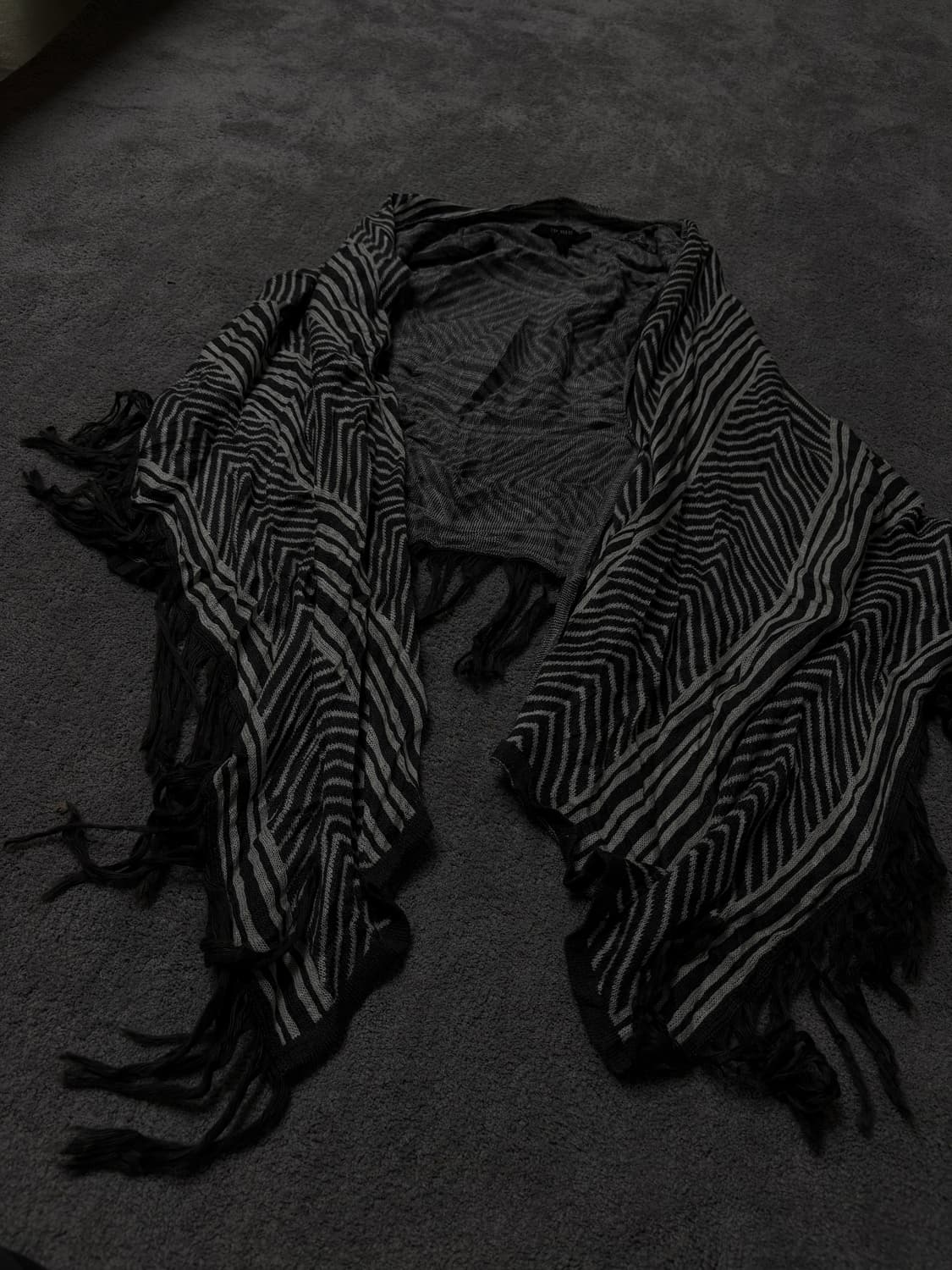 Vintage v-kei punk mood scarf & shawl 상품이미지1