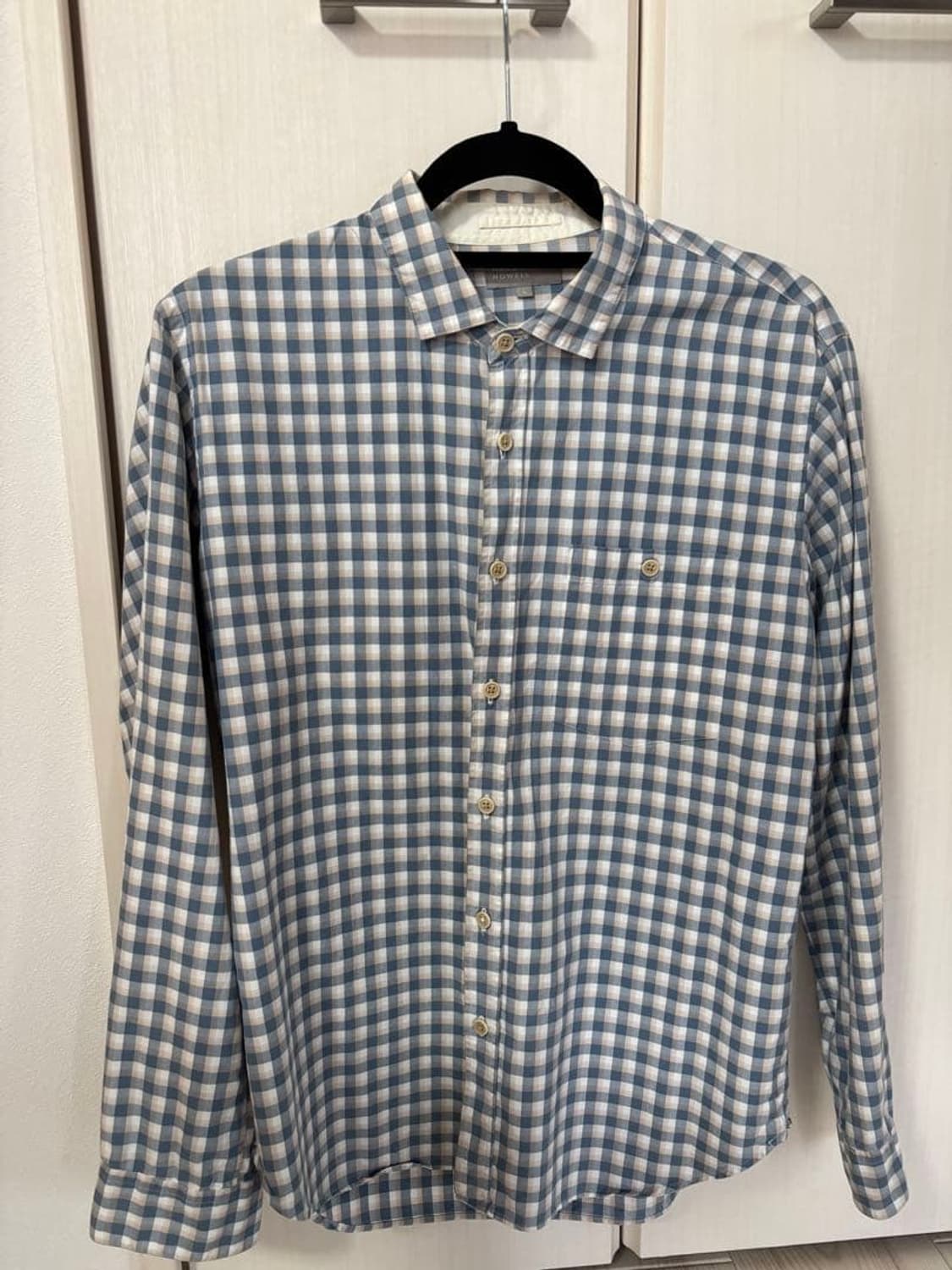 마가렛 호웰 깅엄 체크 셔츠 상품이미지1