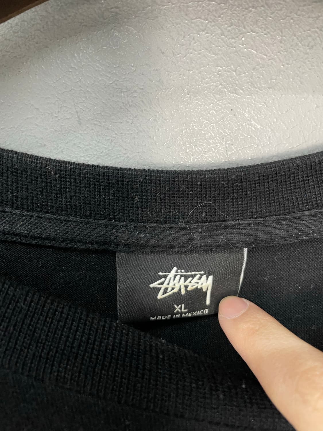 스투시 월드투어 블랙 롱 슬리브 H1392 상품이미지6