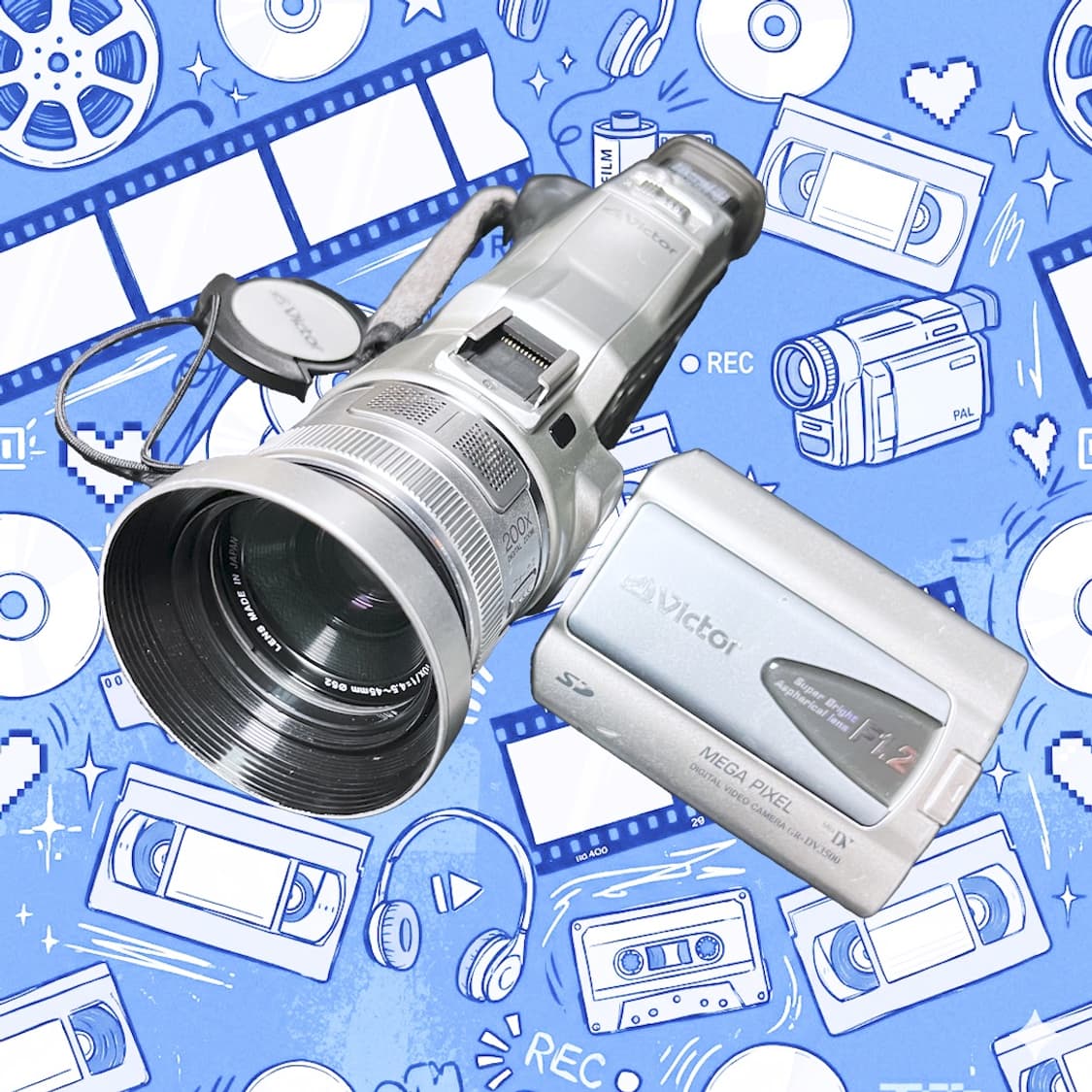 JVC(Victor) GR-DV3500 6mm 캠코더 (테이프리스 가능) 상품이미지1