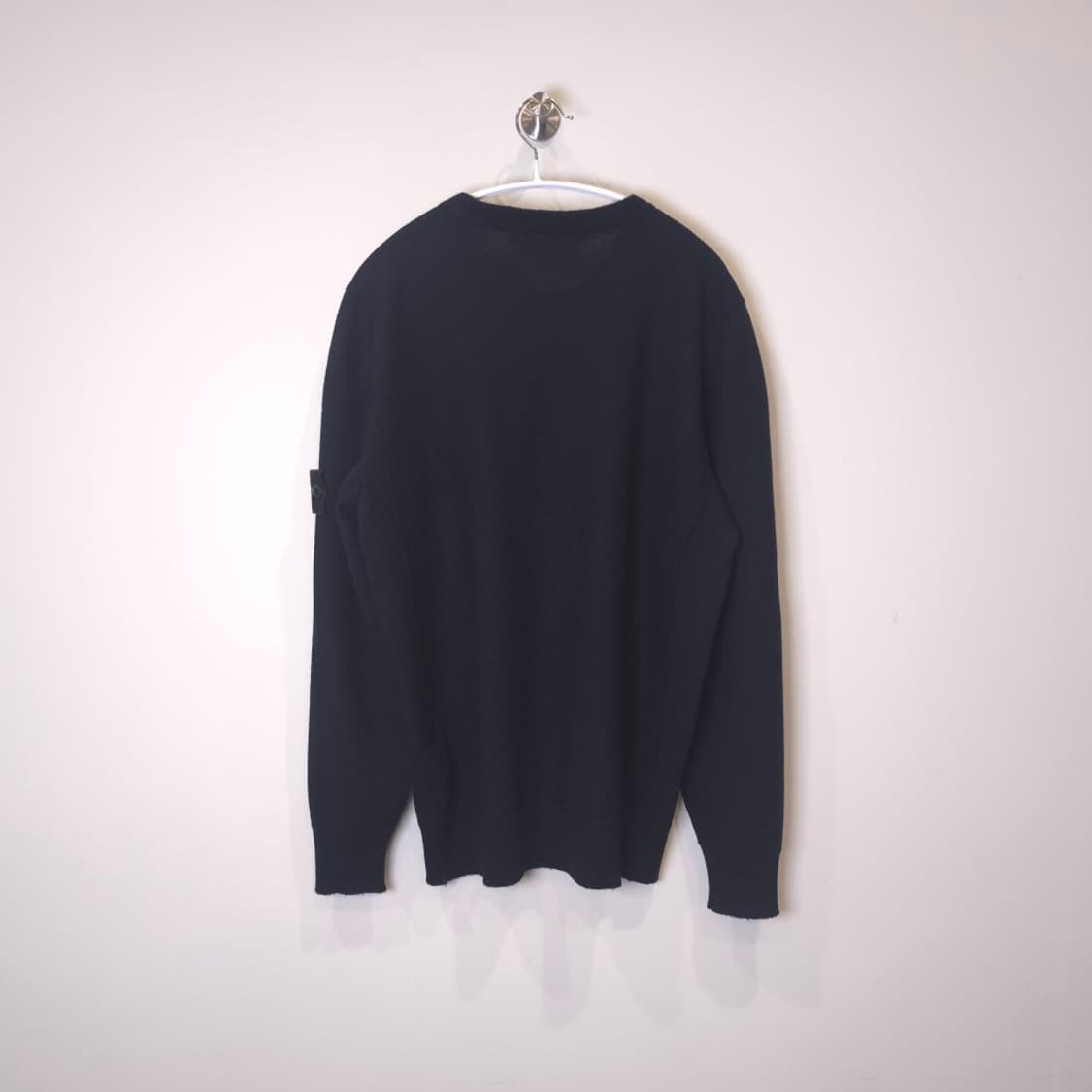 [중고/정품] 스톤아일랜드 와펜 패치 니트 XL 상품이미지2