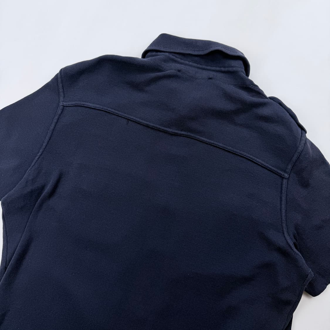 프라다 빈티지 네이비 포켓 반팔 셔츠 상품이미지9