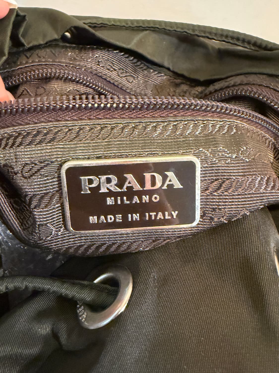 PRADA 프라다 투포켓 리나일론 백팩 상품이미지7