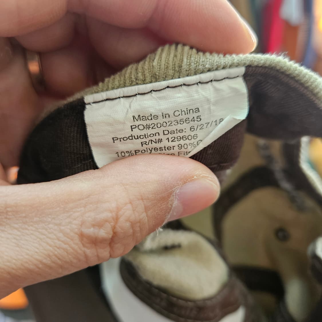 2018 미국보이스카우트 코듀로이 볼캡 상품이미지5