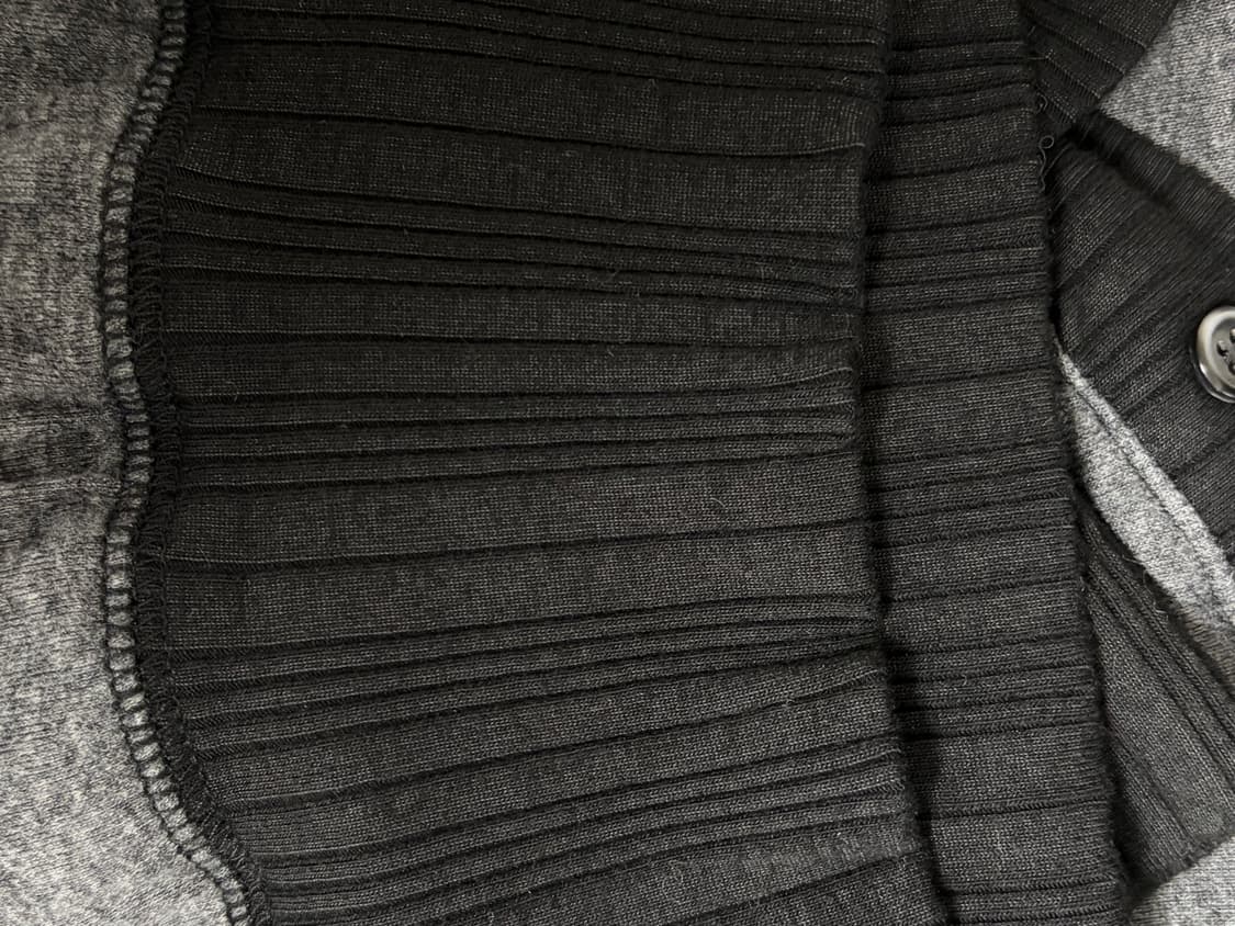 플리즈노팔로우 Ari Button Long Sleeve Top 멜란지블랙 상품이미지5