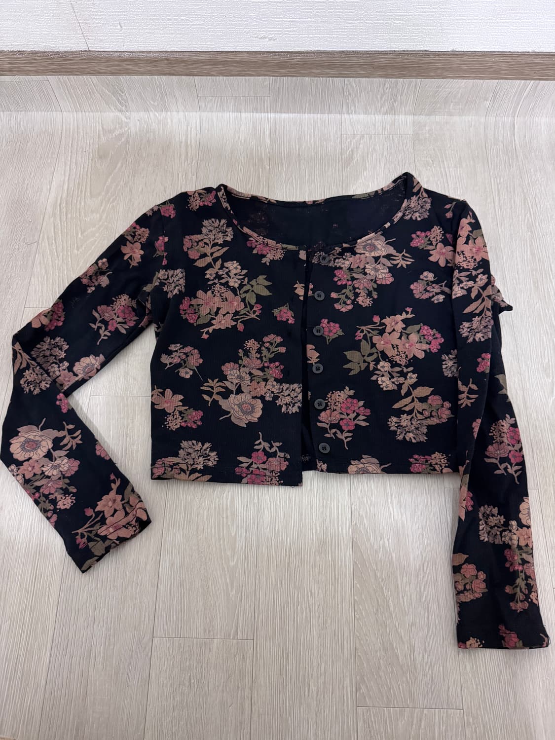 꽃 가디건 상품이미지1