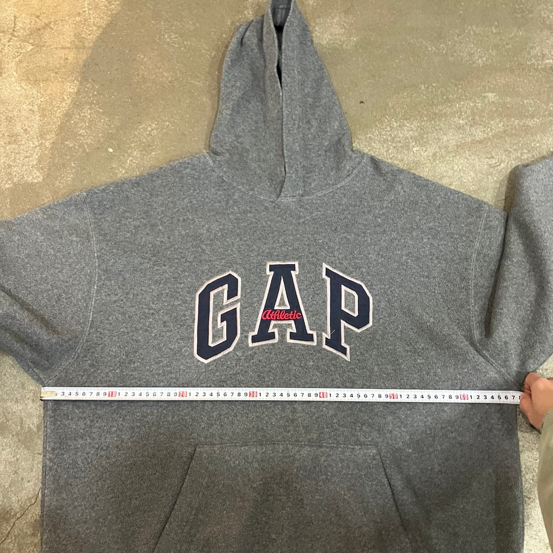 N44 올드 갭 플리스 후드티 상품이미지3