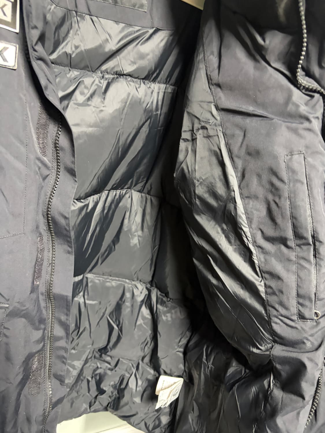 팀 블랙야크 덕다운 패딩 상품이미지4