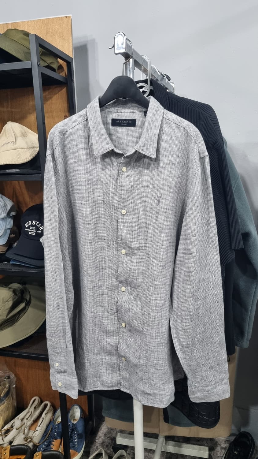 ALLSAINTS(올세인츠) 여름(리넨) 남성 셔츠 105~110 상품이미지1