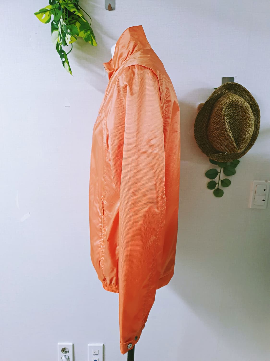 JDX 메쉬안감 바람막이 남성골프 아노락 95 오렌지줄 상품이미지7