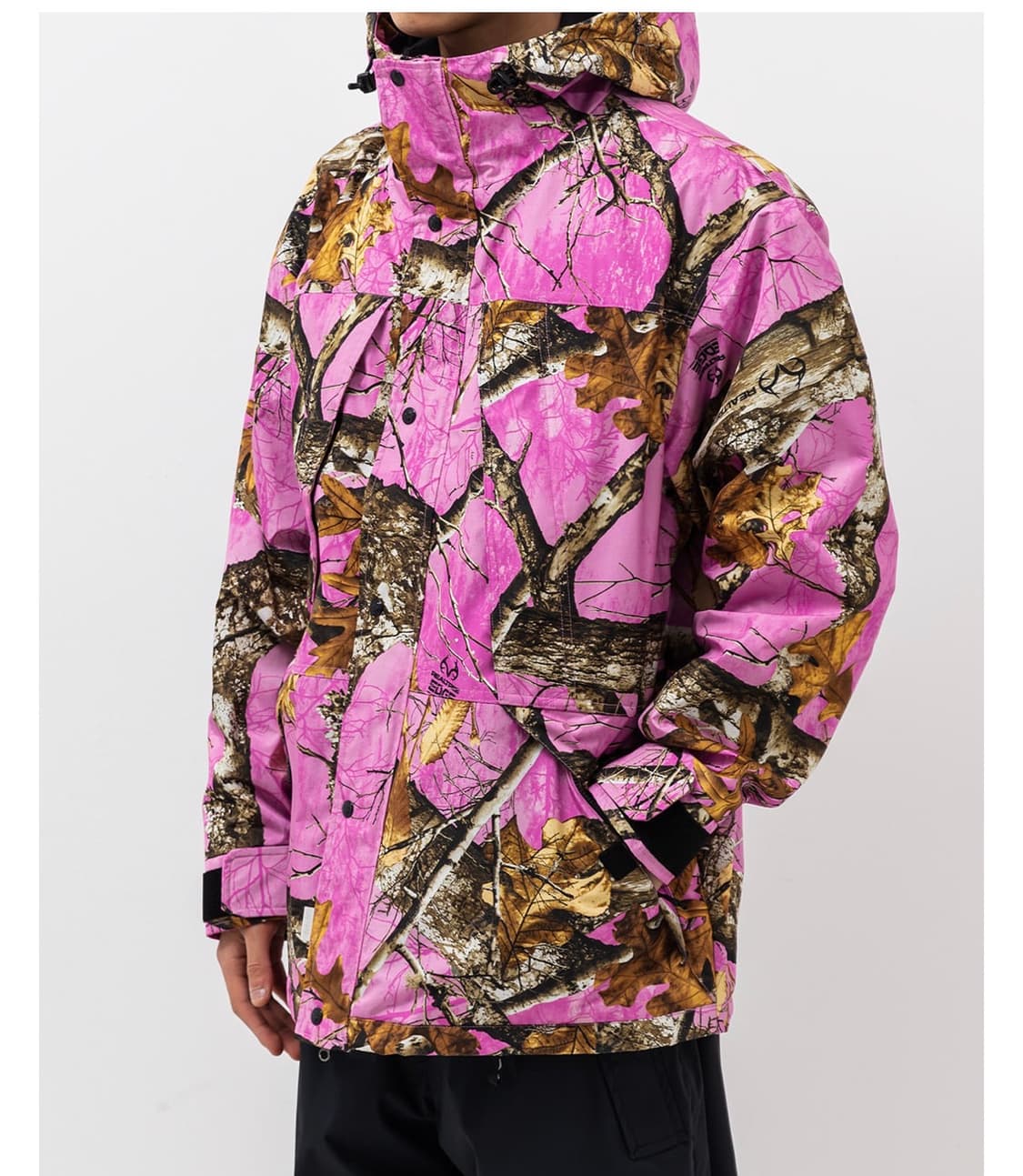 페치선데이 리얼트리 엣지 쉘 자켓 핑크 XL 상품이미지4