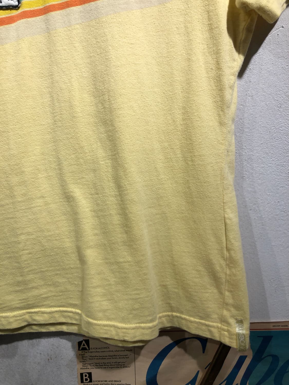 [2213] Billabong yellow sleeve t-shirt 상품이미지4