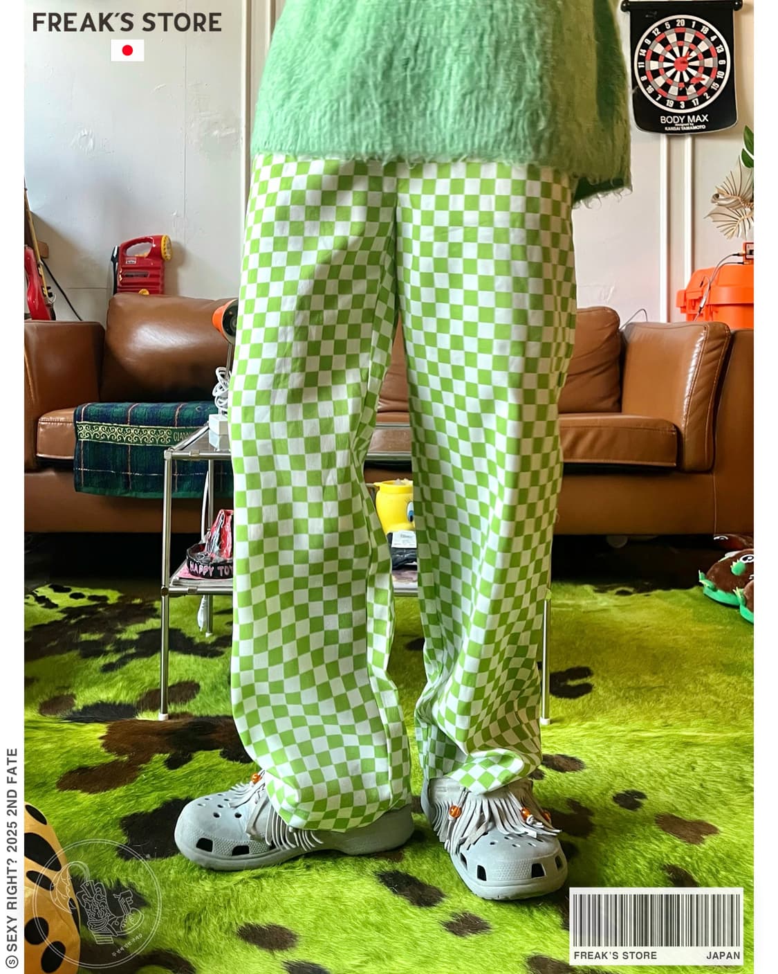 Freak's Store Checker Board Easy Pants 상품이미지1