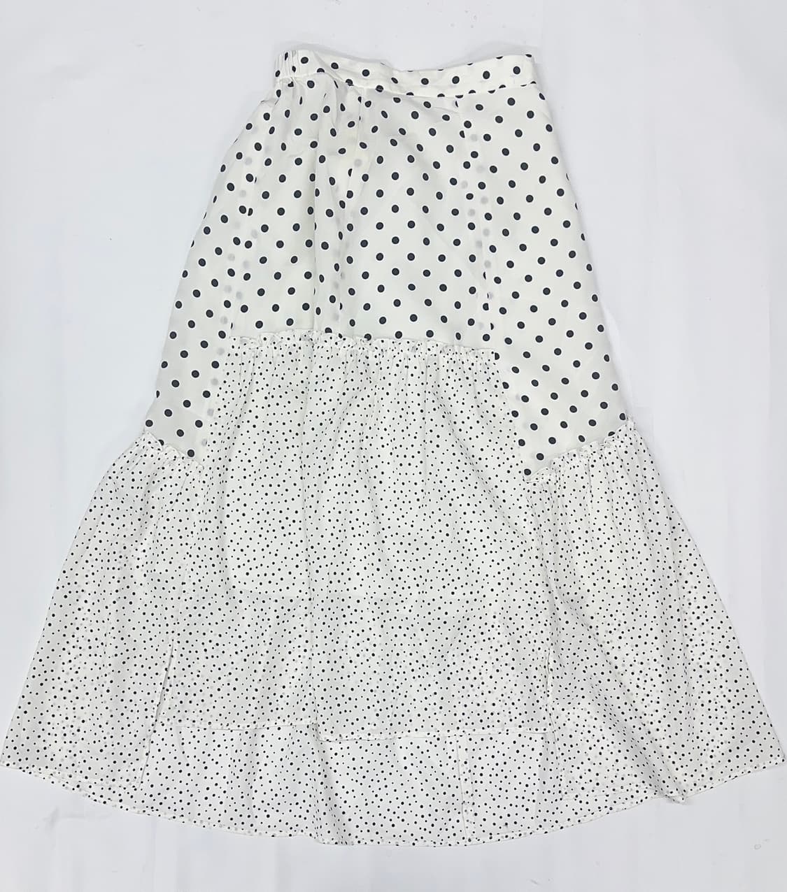 🤍슈슈룬 쇼콜라깔 도트 롱 니트 코디세트🤍 레이어드 그런지 러블리 상품이미지4