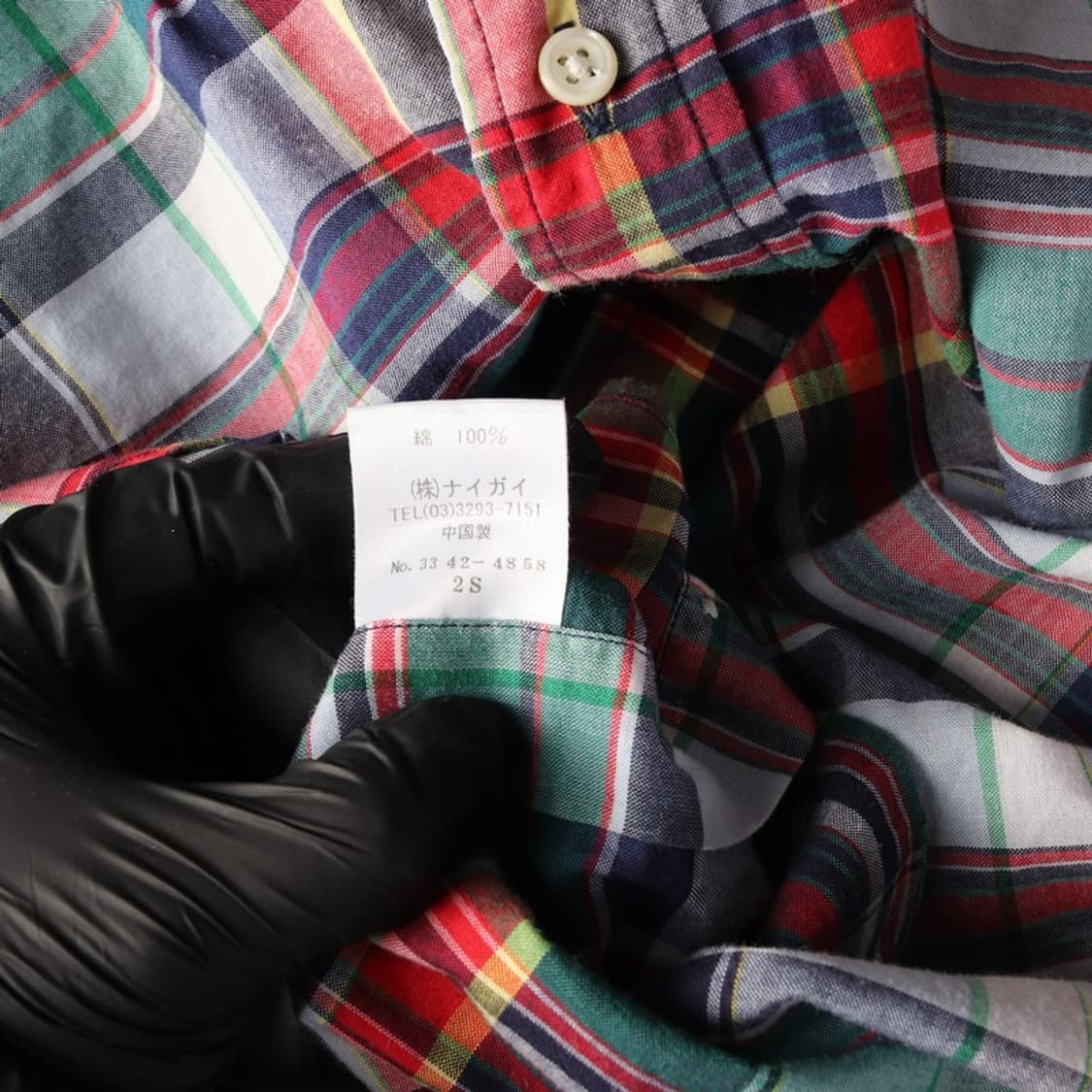 폴로 랄프로렌 키즈 멀티 체크 반팔 셔츠 140 상품이미지6