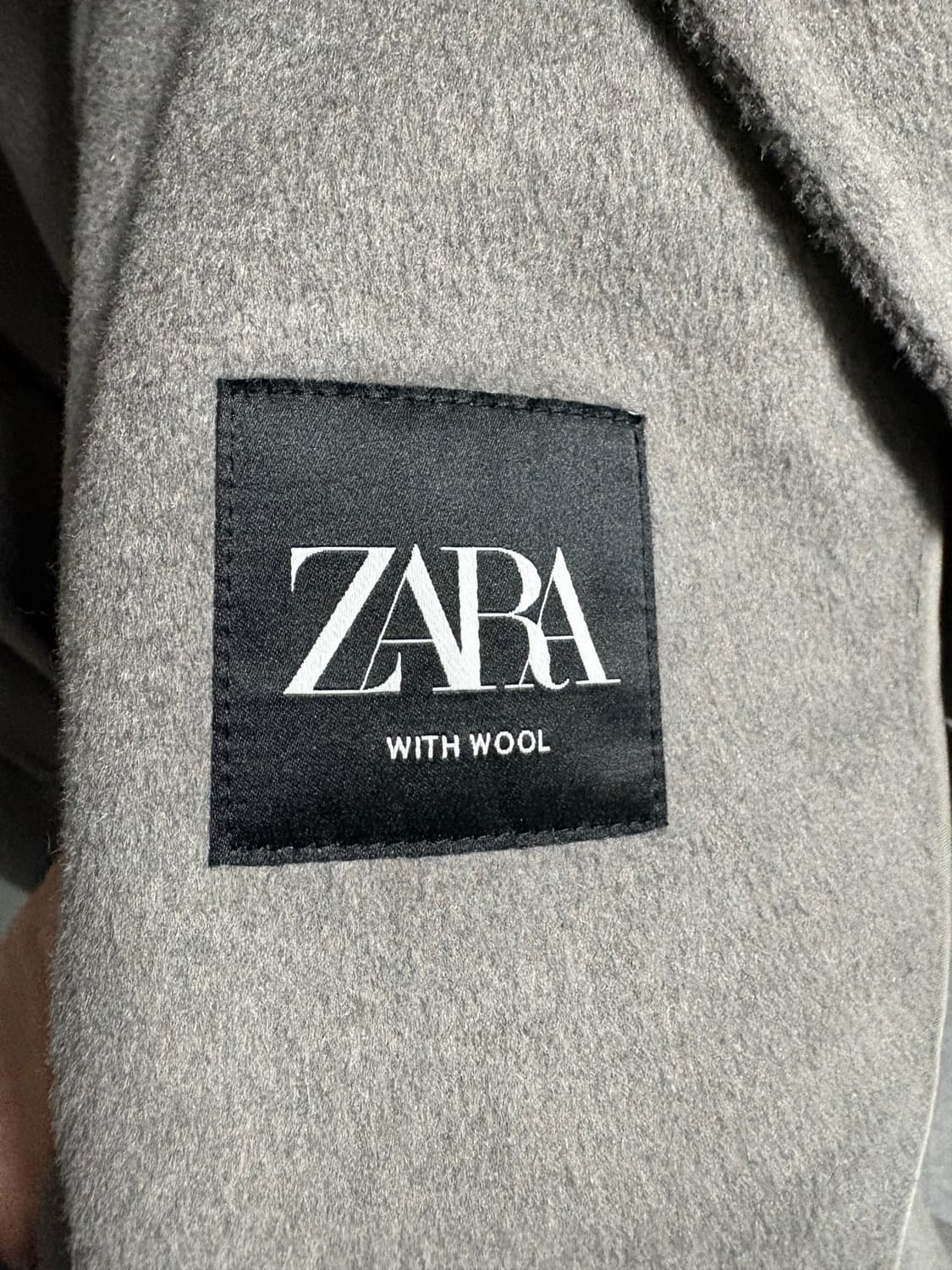 자라 울 더블 페이스트 코트 상품이미지3