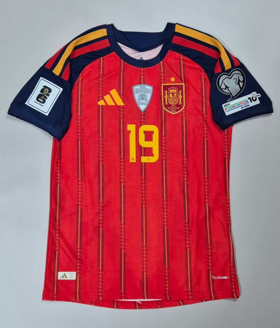 2026 월드컵 스페인 국대 홈킷 라민 야말 유니폼 L사이즈 상품이미지2