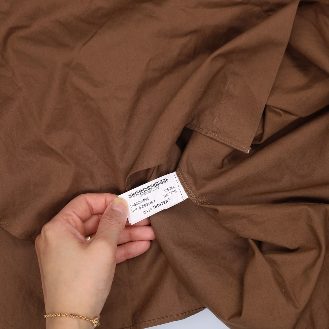 S 자라 오버핏 셔츠 0306H1 상품이미지4