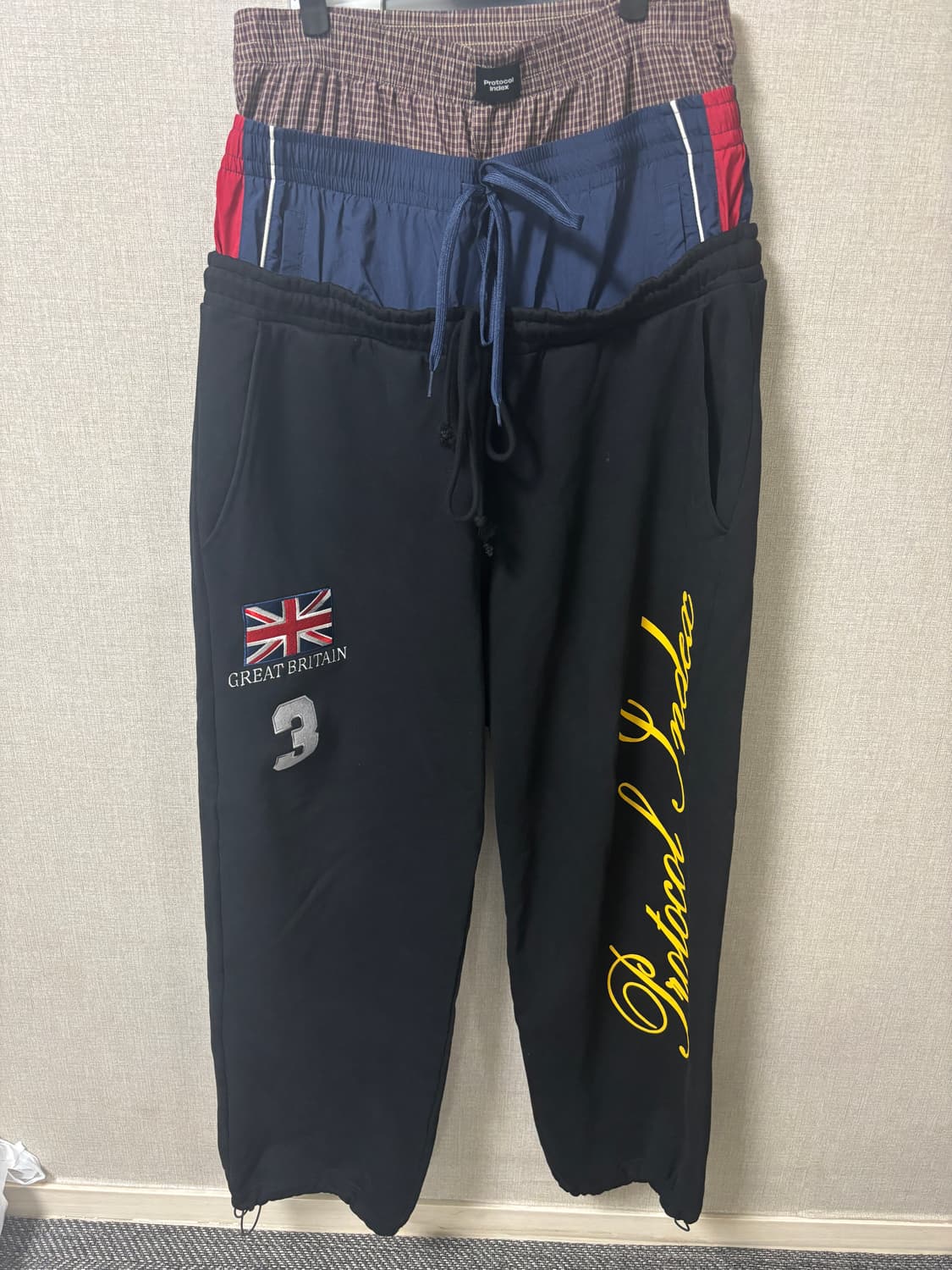 [1] 프로토콜인덱스 3레이어드 팬츠 상품이미지2