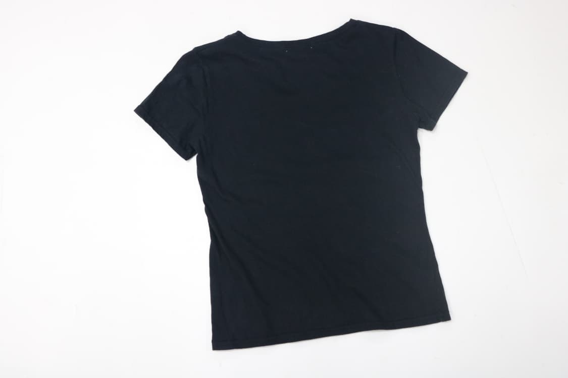 SAM ARIS 샘아리스 빈티지 크라운 골드 프린팅 블랙 반팔 티셔츠 M 상품이미지6