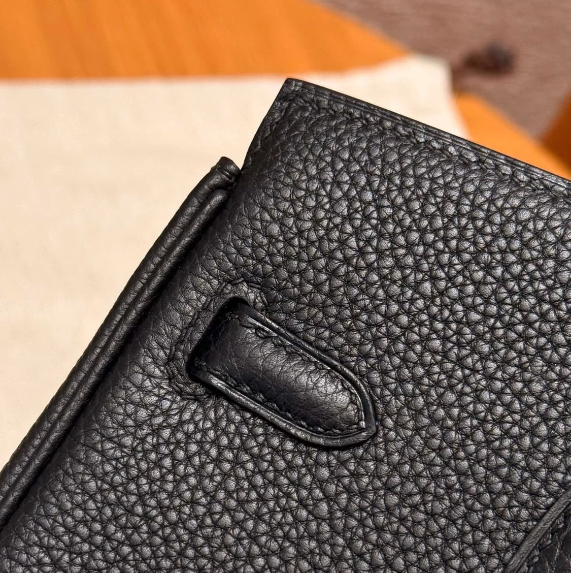 새상품 에르메스 버킨백 블랙 금장 25 올수공 상품이미지3