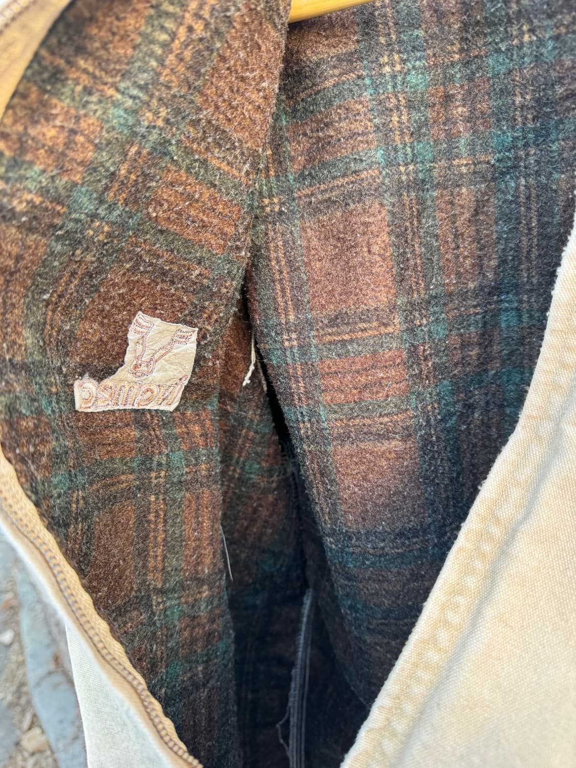 90s 칼하트 빈티지 j43 wet 하드페이딩 디트로이트 워크 자켓 상품이미지6