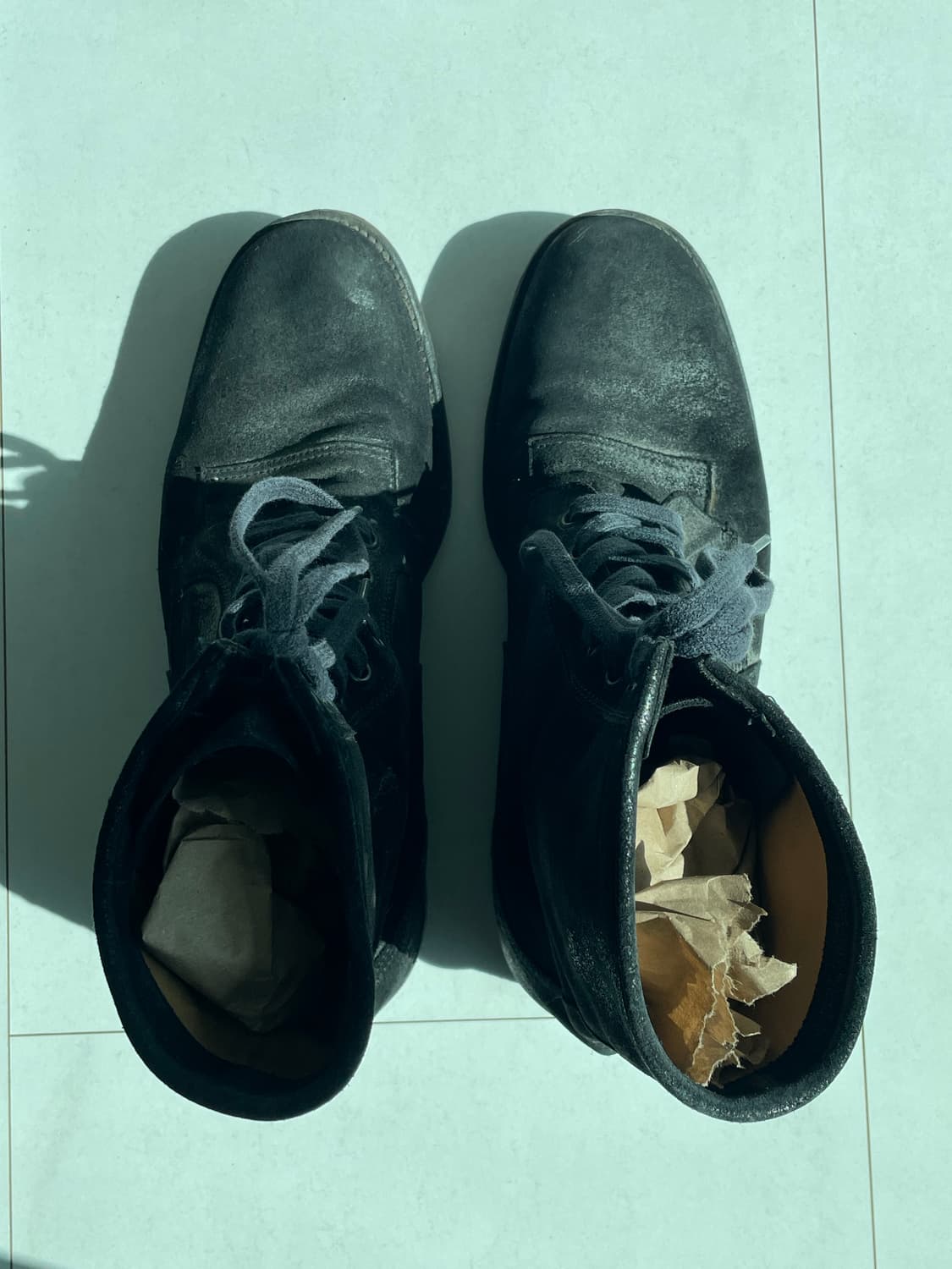 (RARE) 마르지엘라 스웨이드 컴뱃 부츠(*08 아카이브) 상품이미지3