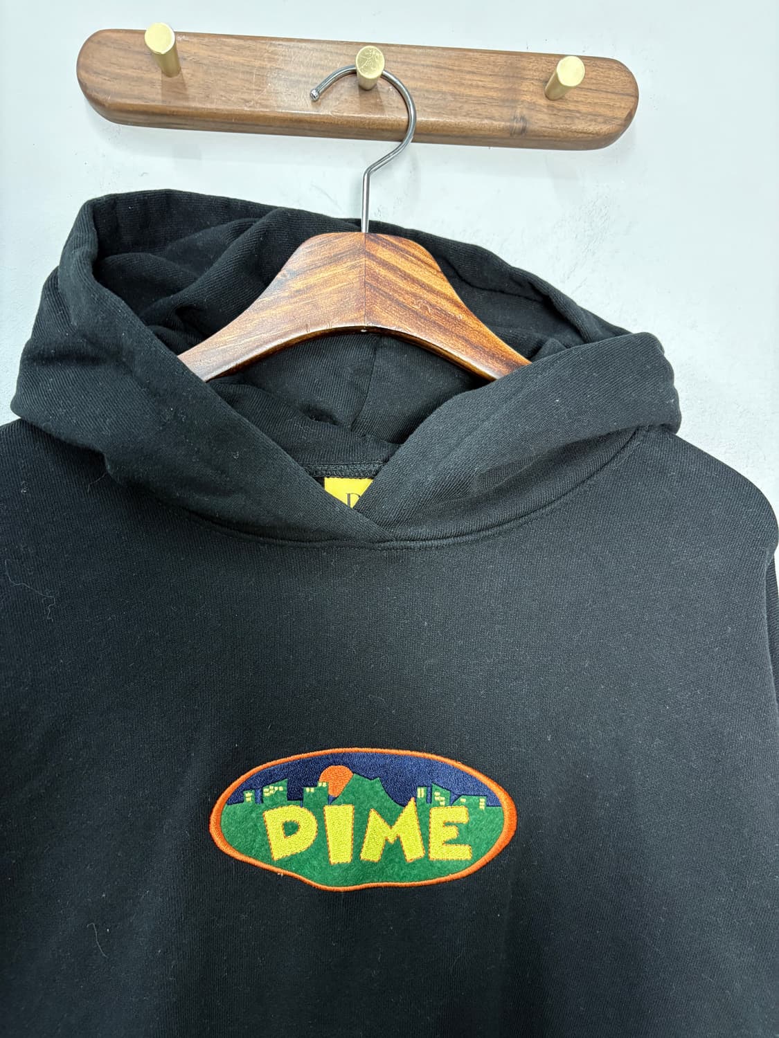 다임 빌르 후디 블랙 A3691 상품이미지3