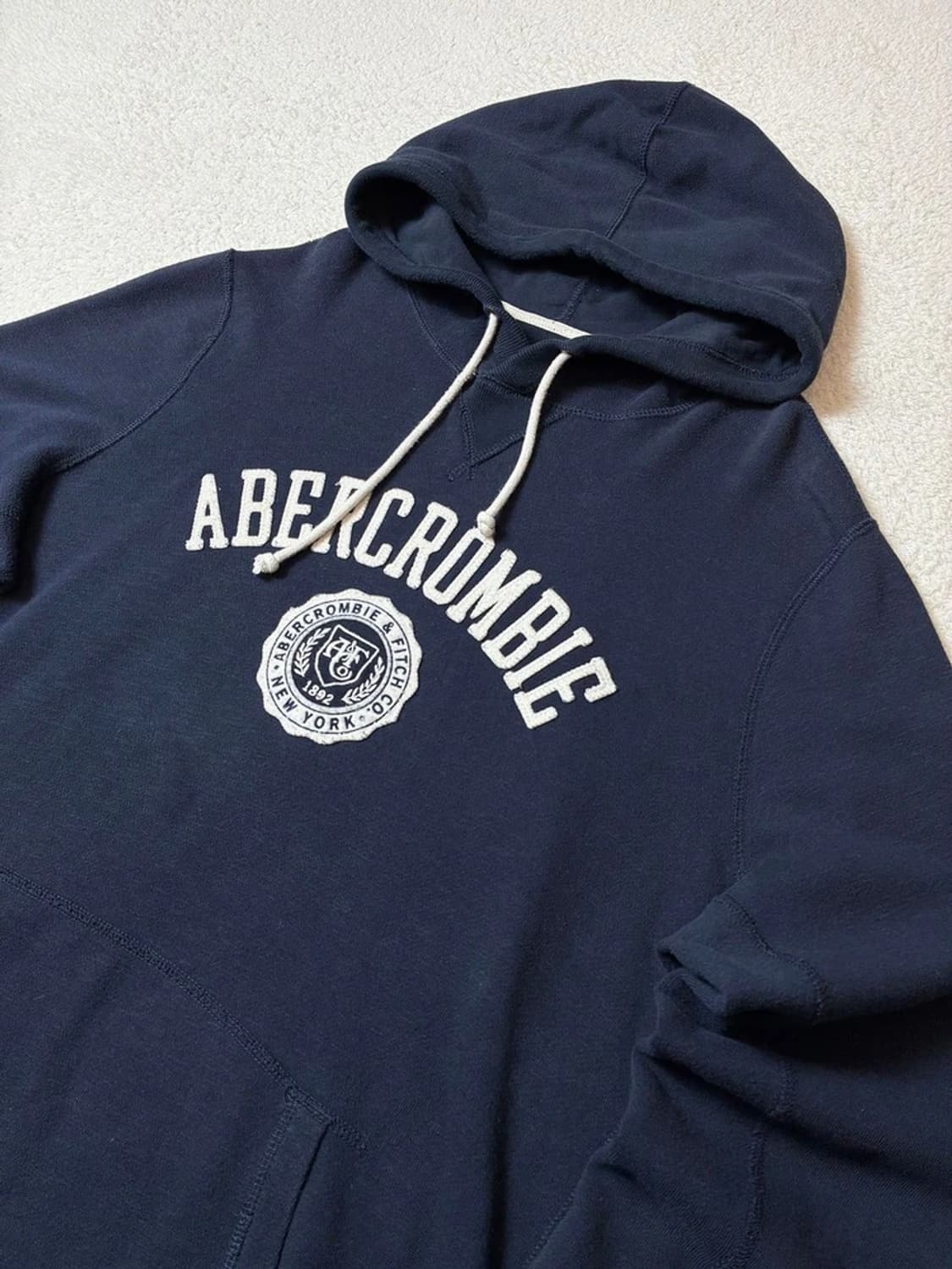 아베크롬비 00's Y2K 자수 로고 후드 티셔츠 PN7060 상품이미지2