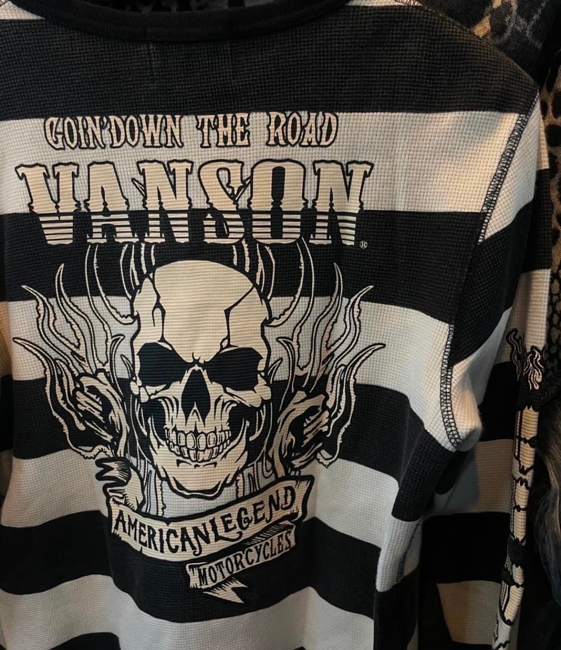 밴슨 블랙화이트 슬리브티 상품이미지2