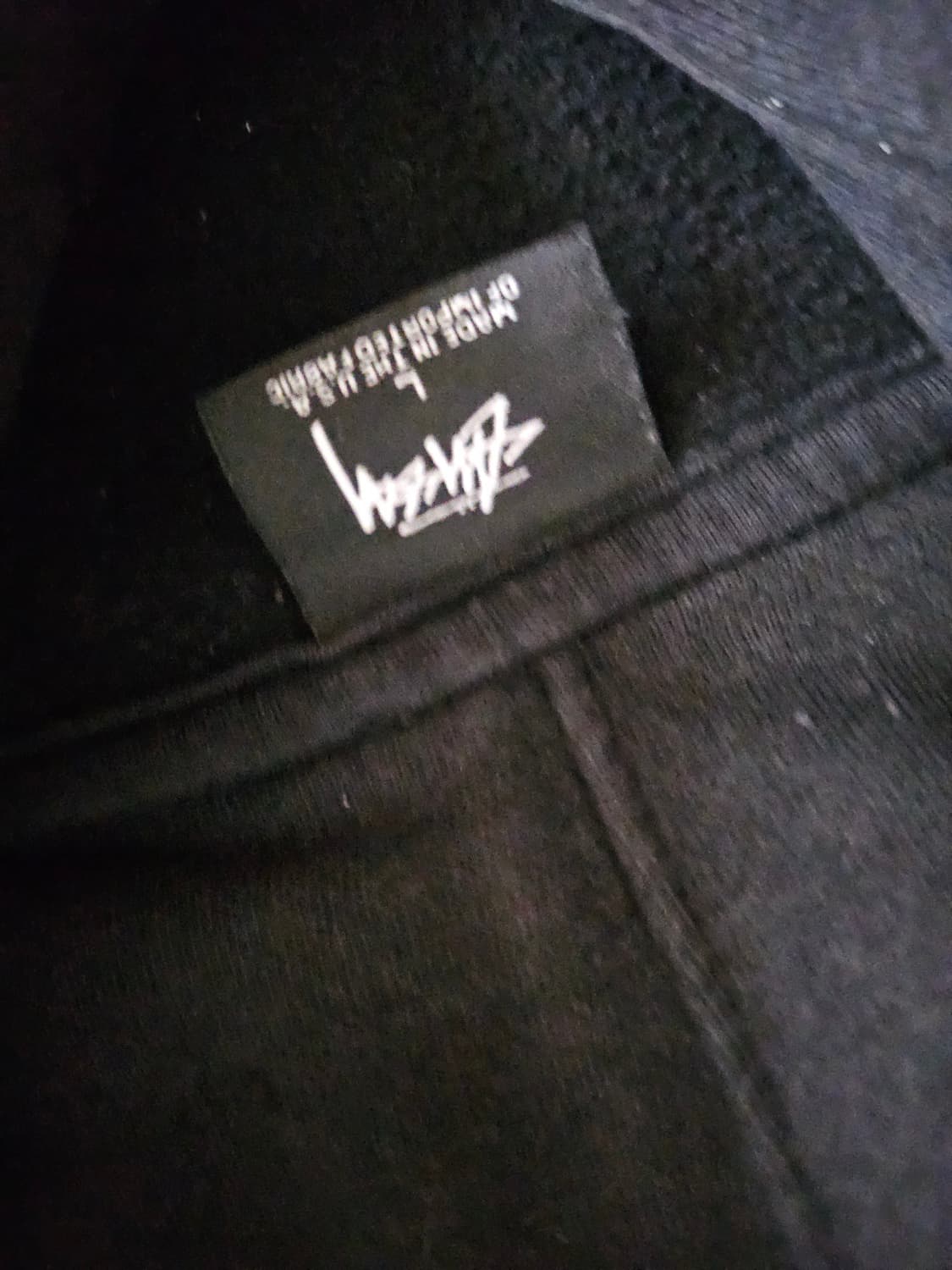 일본(L-100) 정품 스투시 USA 스탁 로고 자수 후드티 상품이미지6