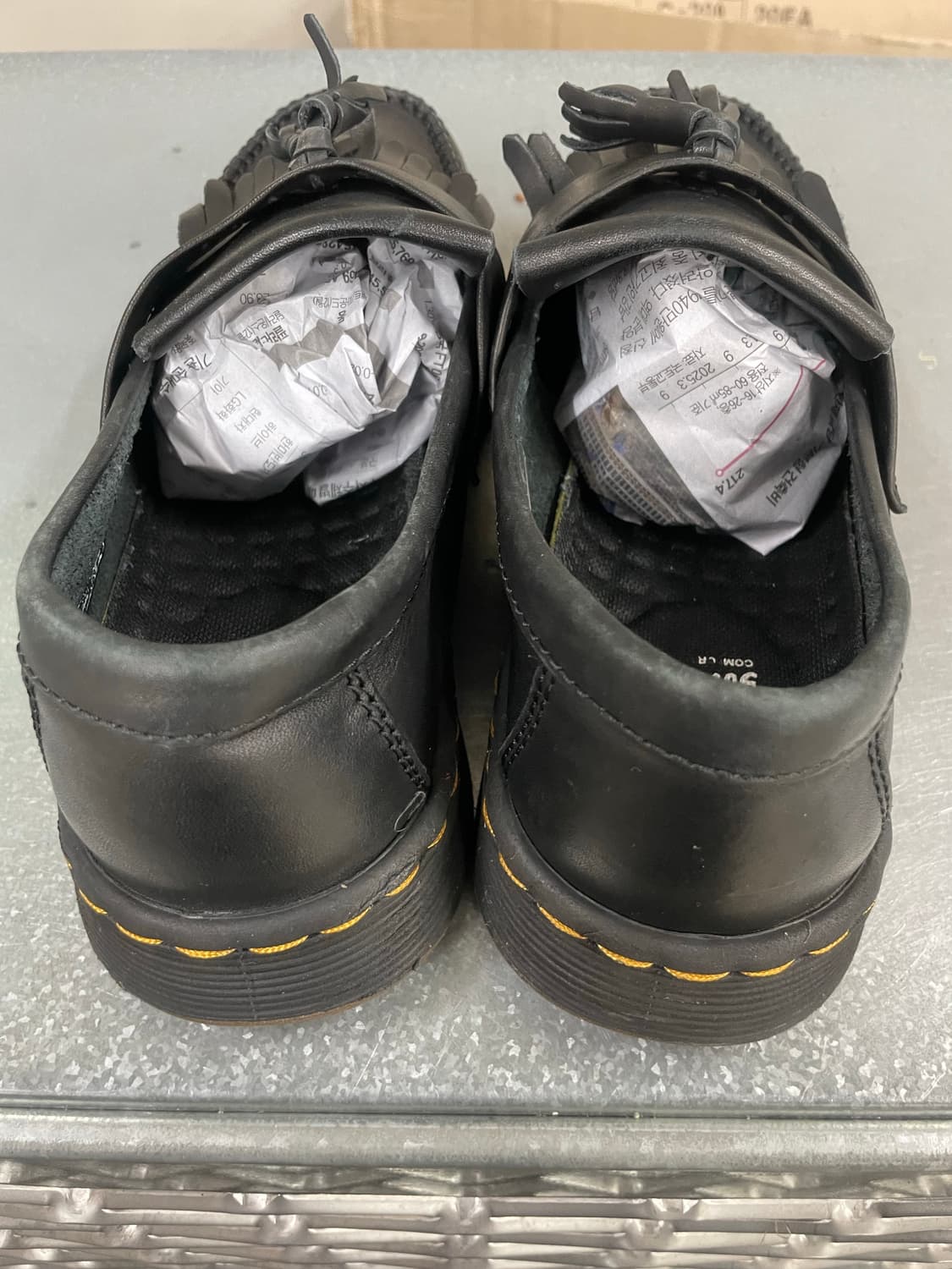 닥터마틴 테슬로퍼 아드리안 블랙 uk7 상품이미지10