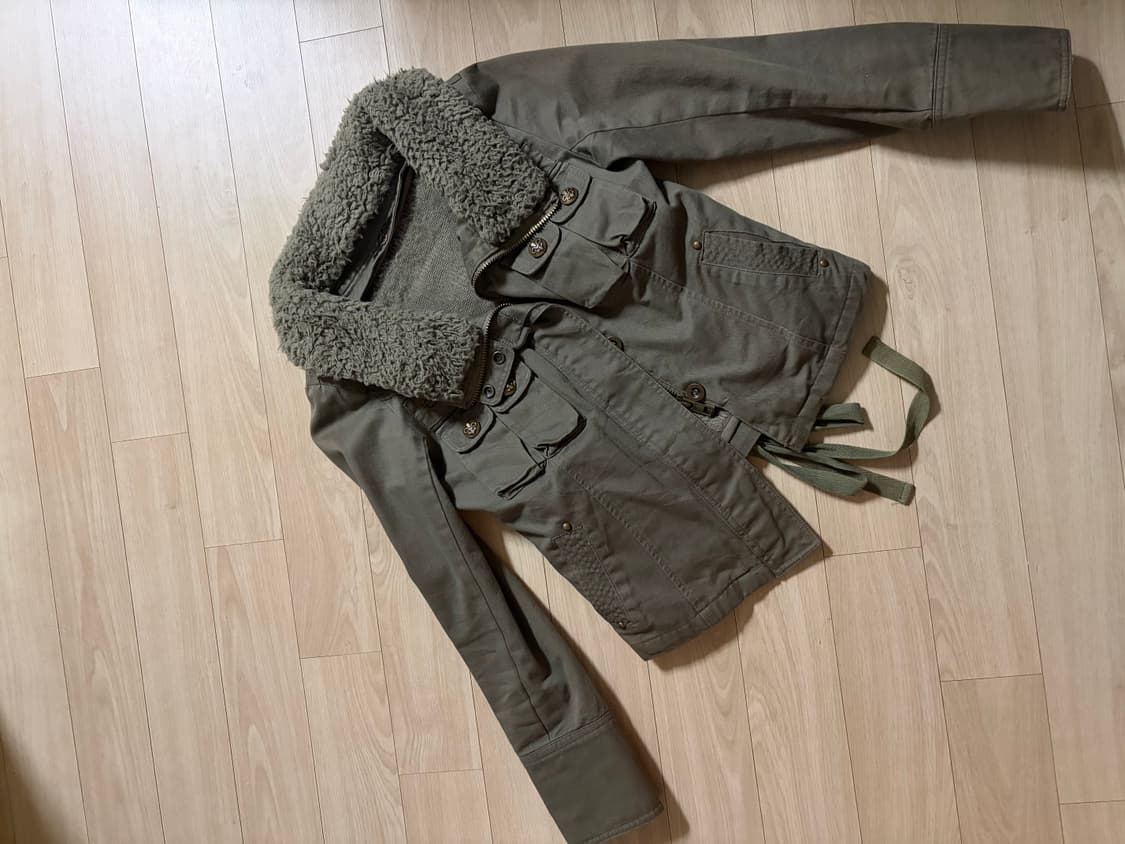 빈티지 야상 자켓 와이즈걸 파우닝 상품이미지4