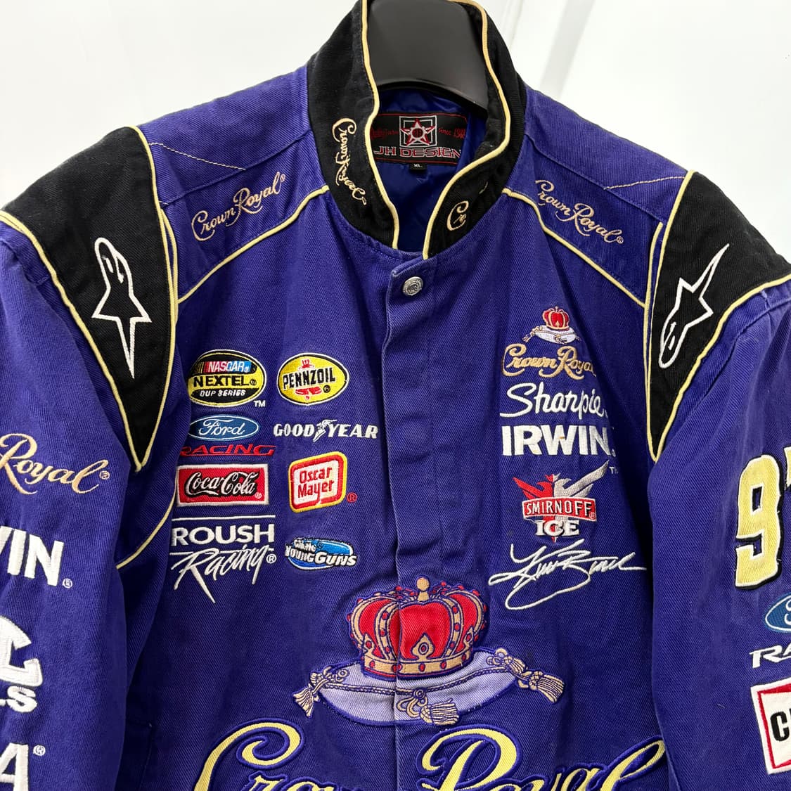 제프해밀턴 나스카 Crown Royal 레이싱 자켓 상품이미지7