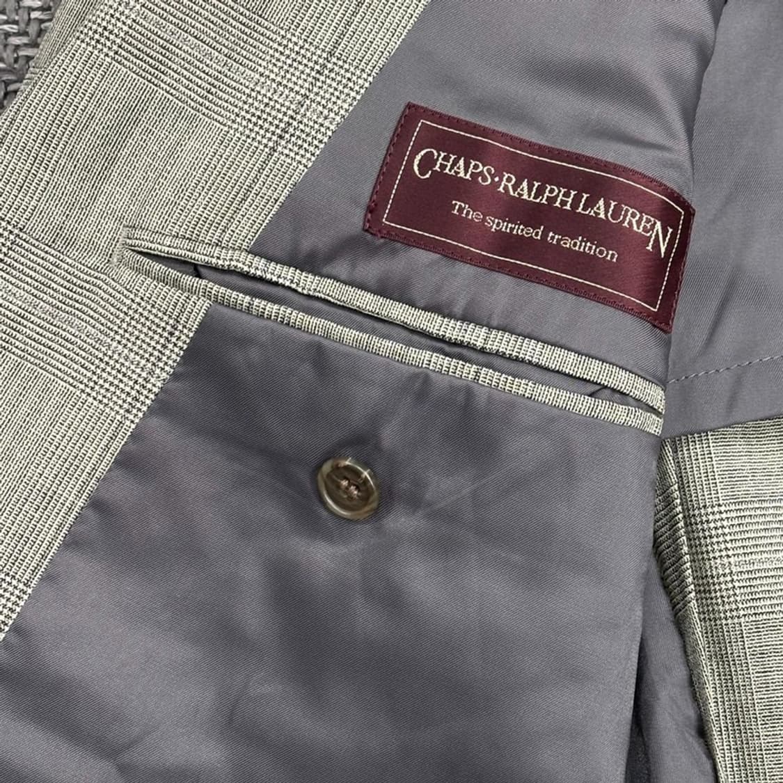 챕스 랄프로렌 모직 체크 블레이저 V0489 상품이미지7