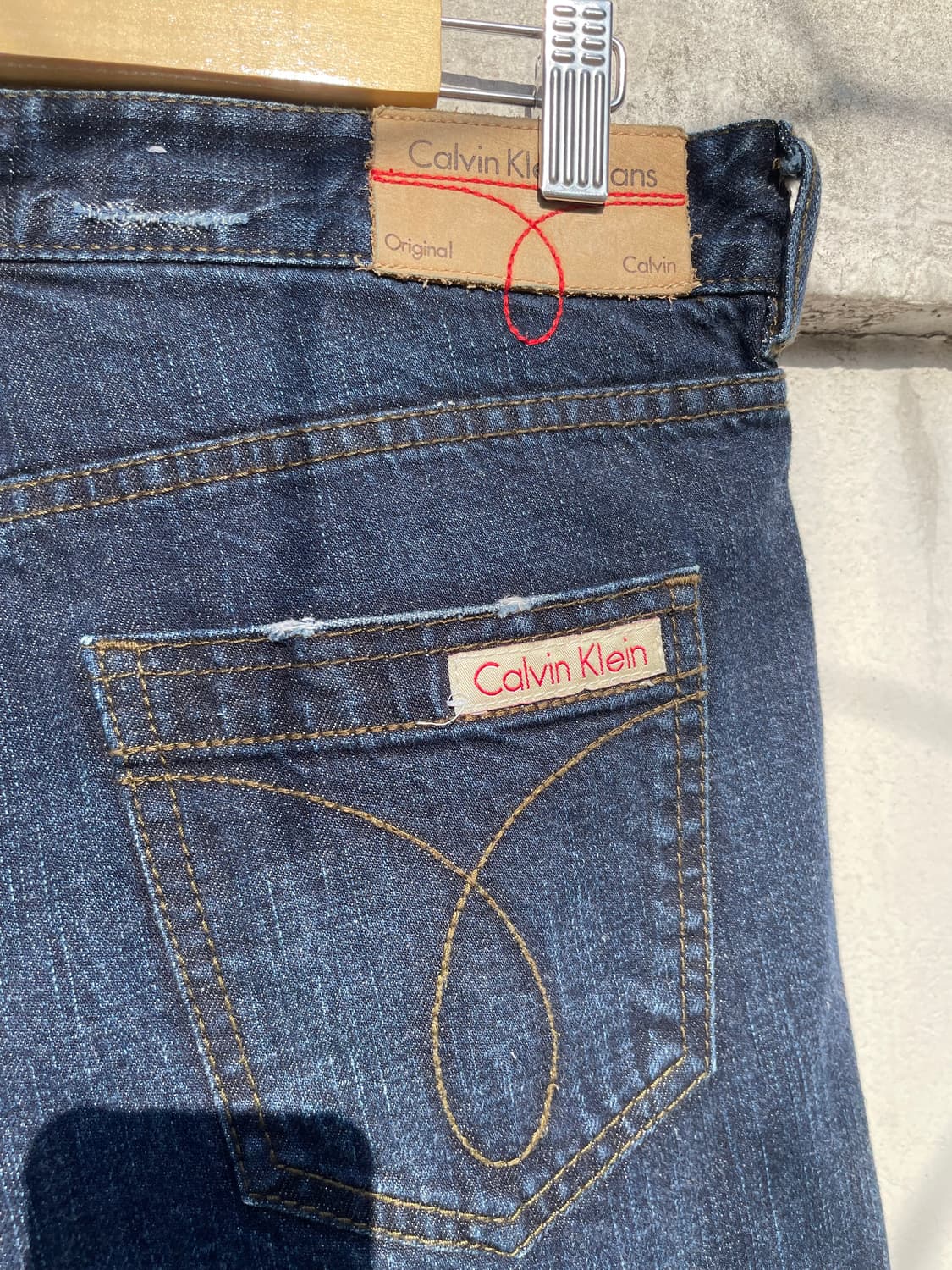 켈빈클라인 딥 인디고 부츠컷 데님팬츠 상품이미지7