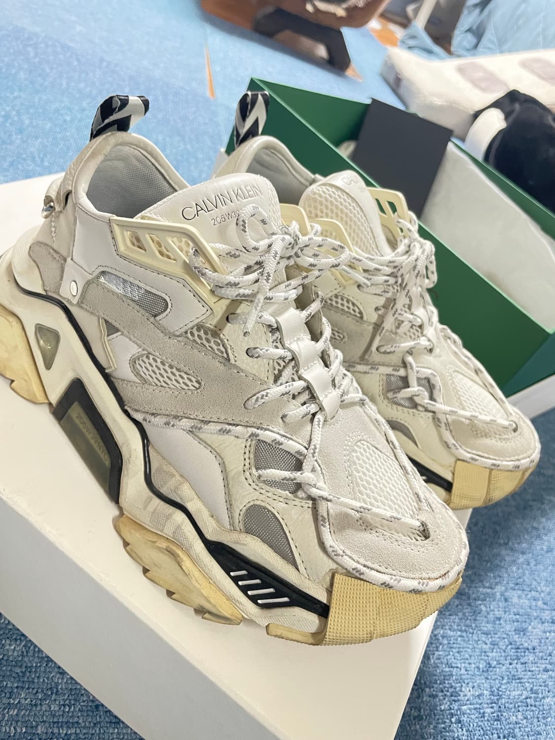 캘빈클라인 x 라프시몬스 스트라이크 205w39nyc 화이트 (41) 상품이미지2