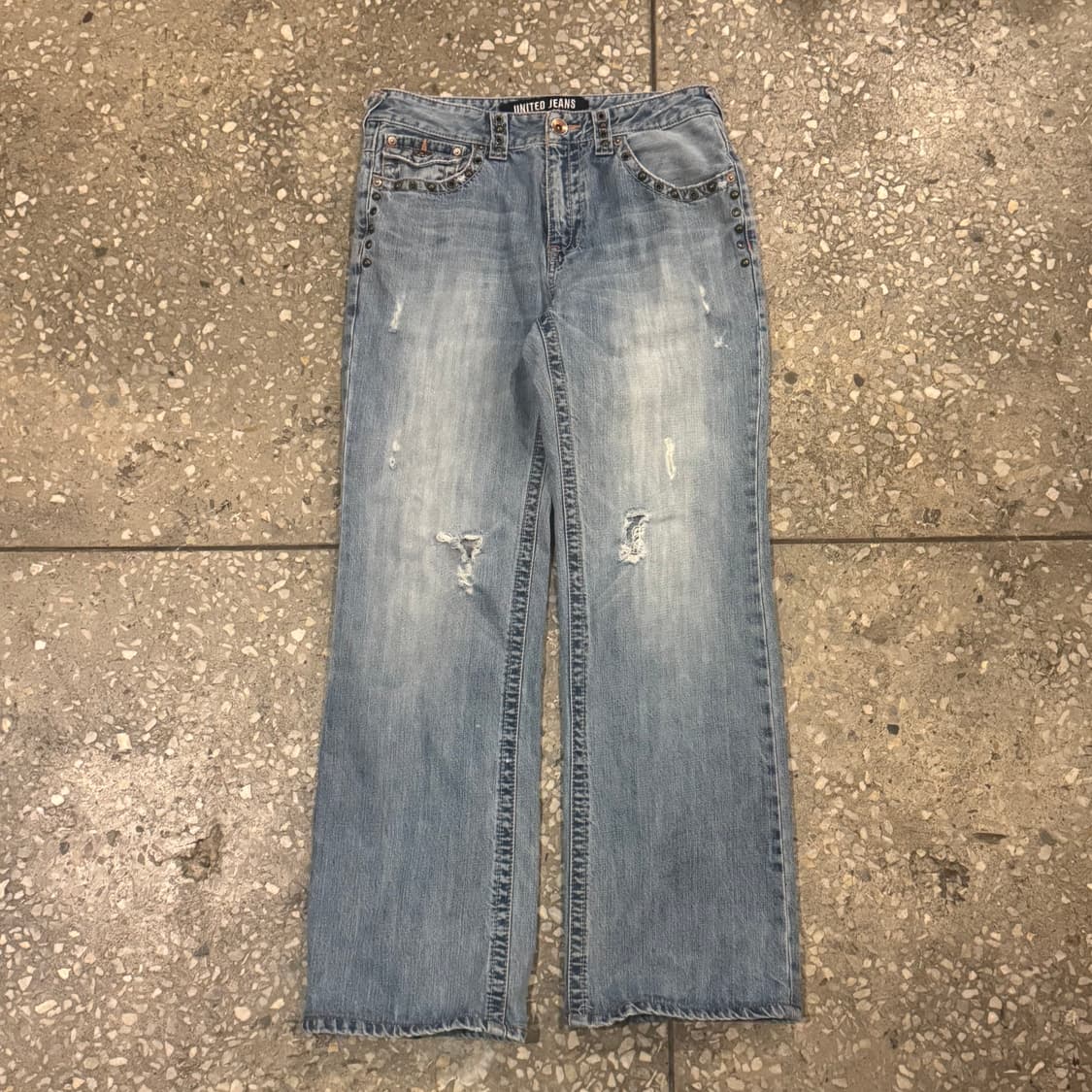 빈티지 데님팬츠 32 상품이미지2