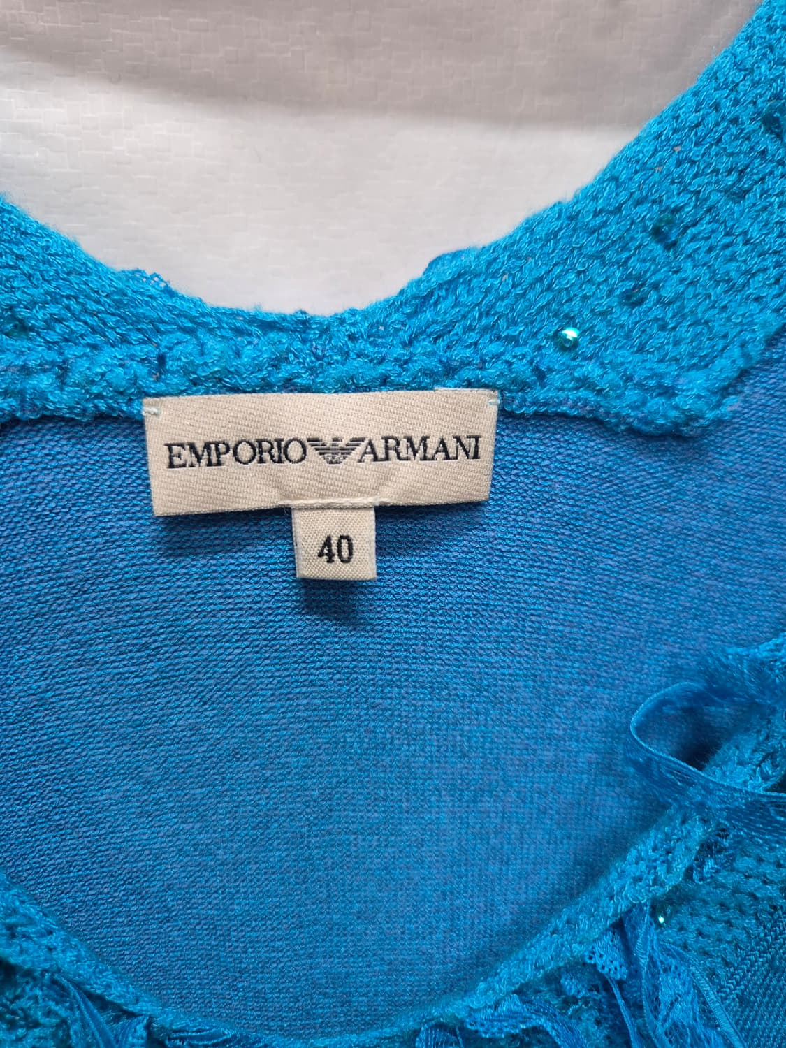 알마니 니트 블라우스 상품이미지2