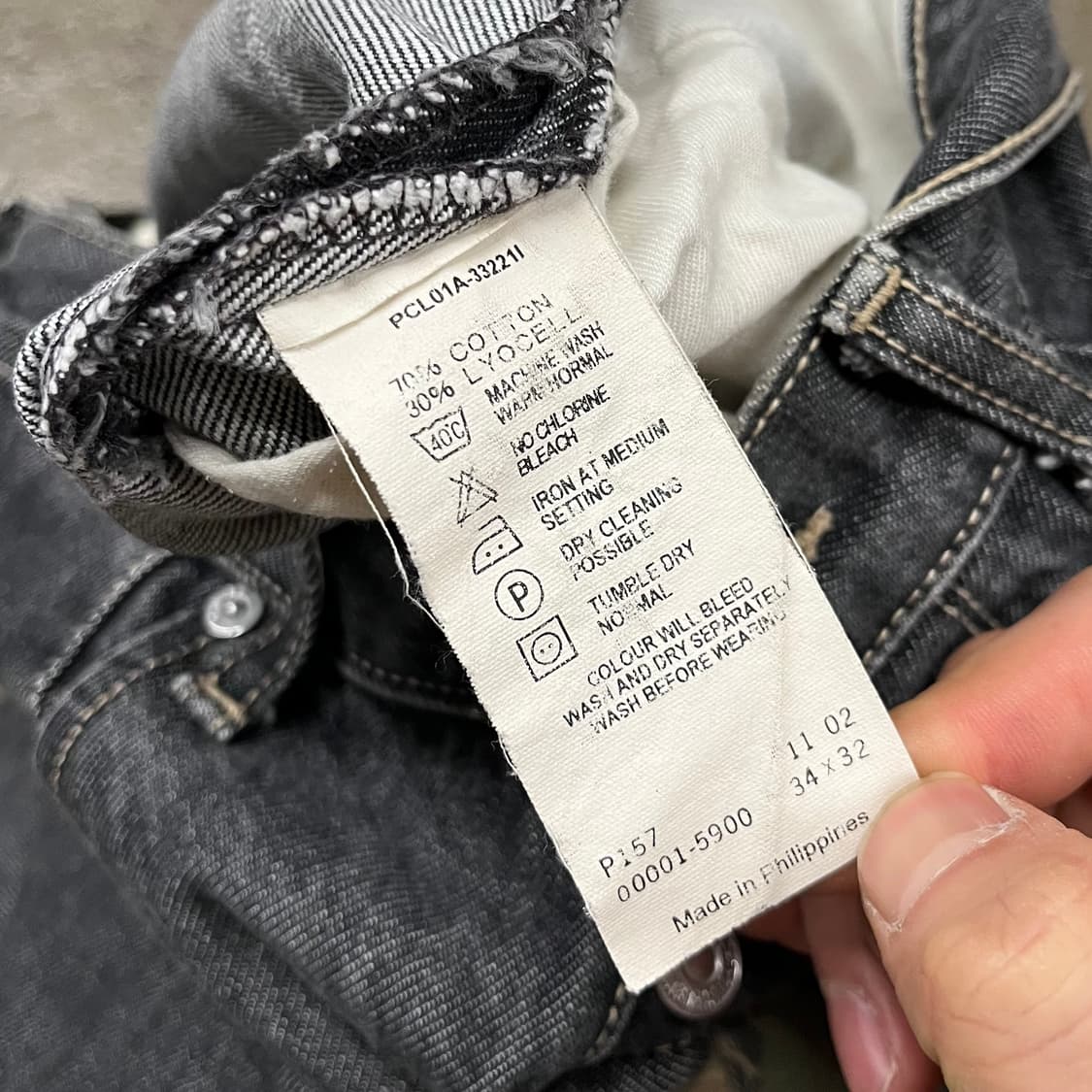 00s 리바이스 엔지니어드진 001 블랙 (34“) 상품이미지5