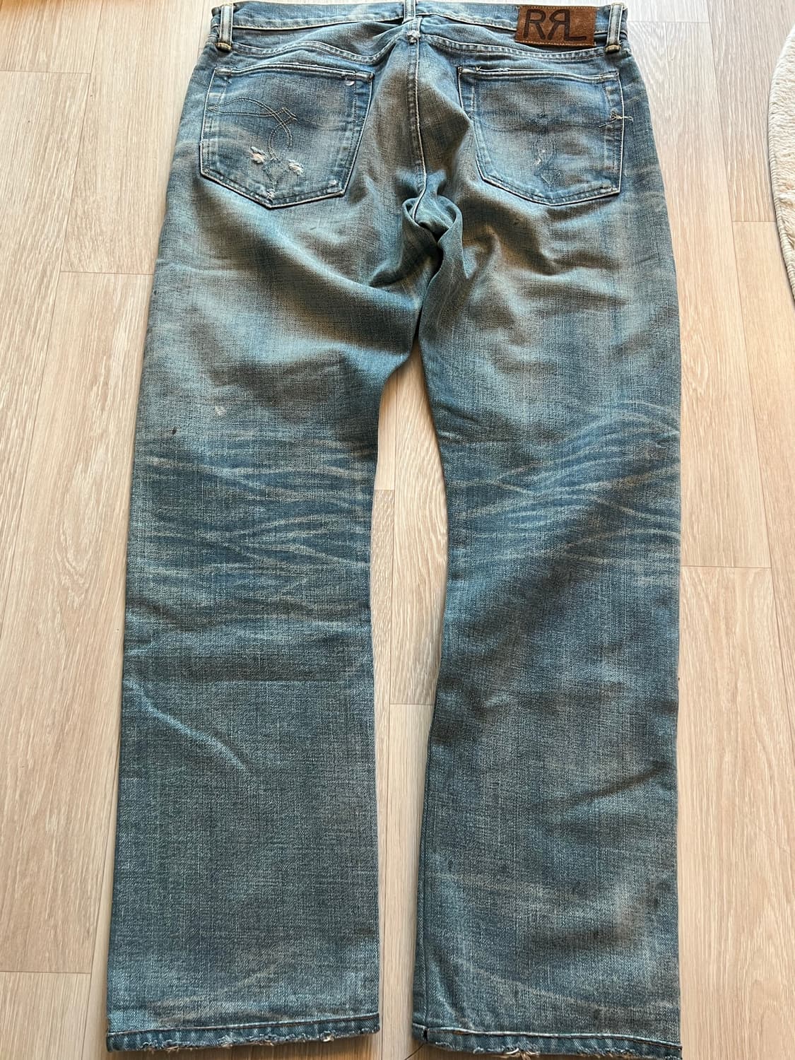 RRL slim boots cut destroyed  상품이미지6
