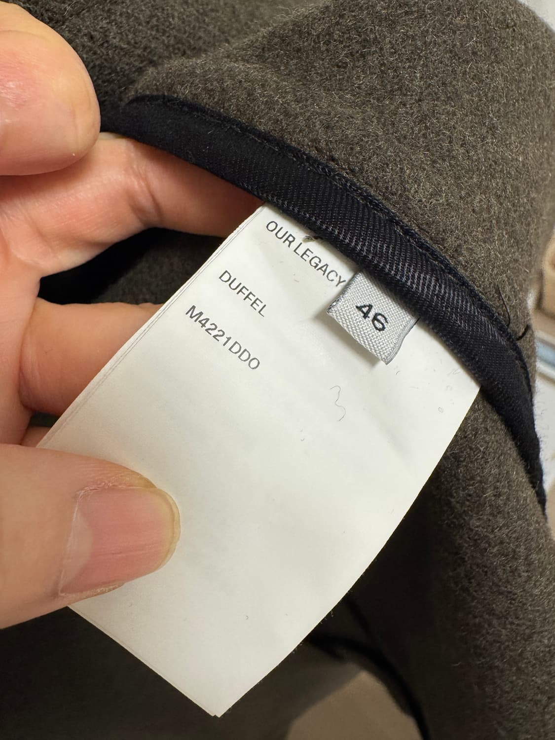 아워레가시 후드 더플 코트 상품이미지5