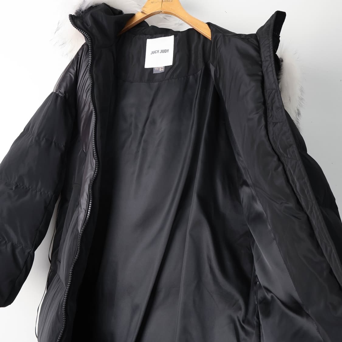 66/쥬시쥬디 다운 롱패딩 상품이미지7