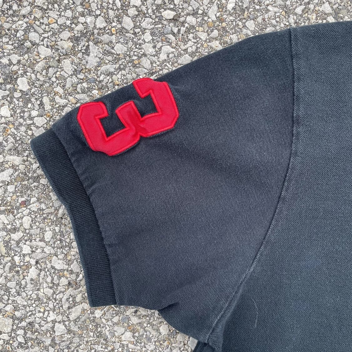 폴로 랄프로렌 빅포니 반팔 카라티 블랙 레드 상품이미지4