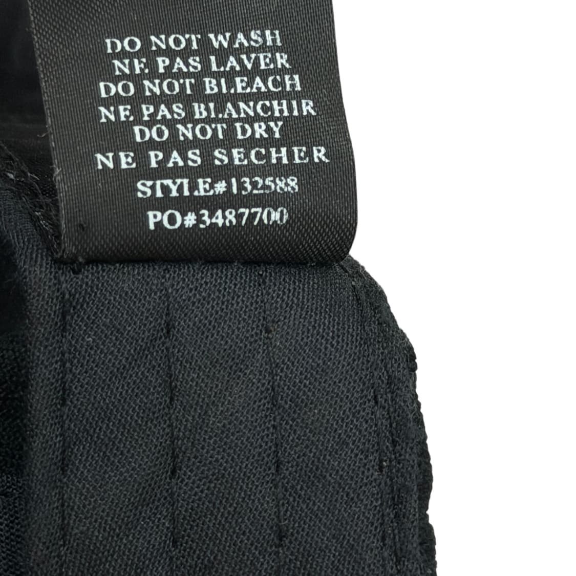 스투시 빈티지 캠프캡 모자 블랙 상품이미지7