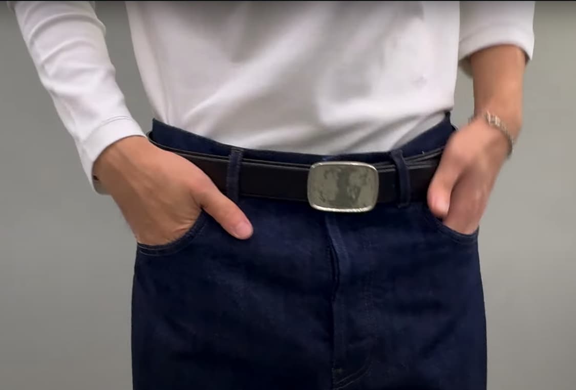 vujade grisaille silver bucklebelt 부자데벨트 상품이미지4