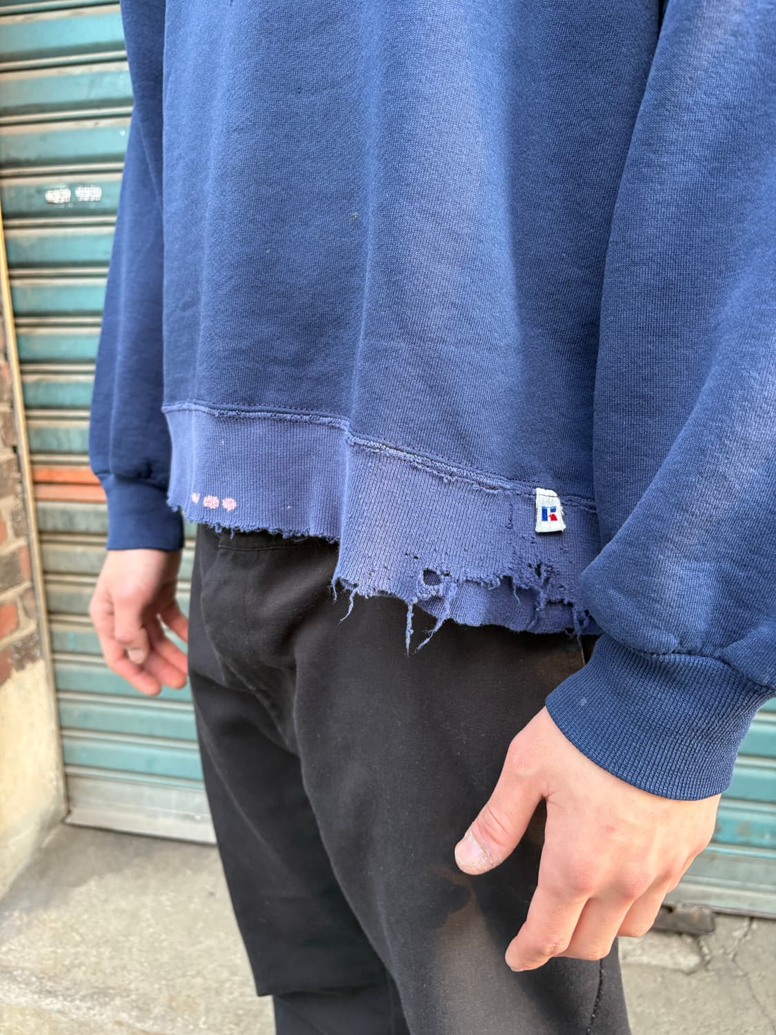 90s Russell 뉴욕양키스 스웻셔츠 상품이미지6