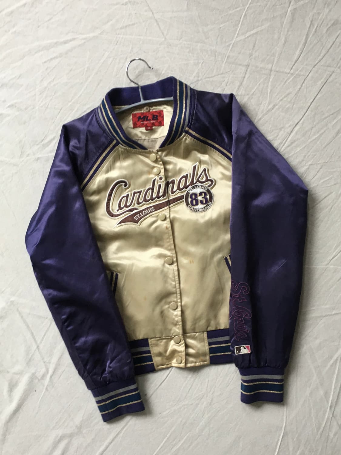 엠엘비 배색 바시티자켓  상품이미지3