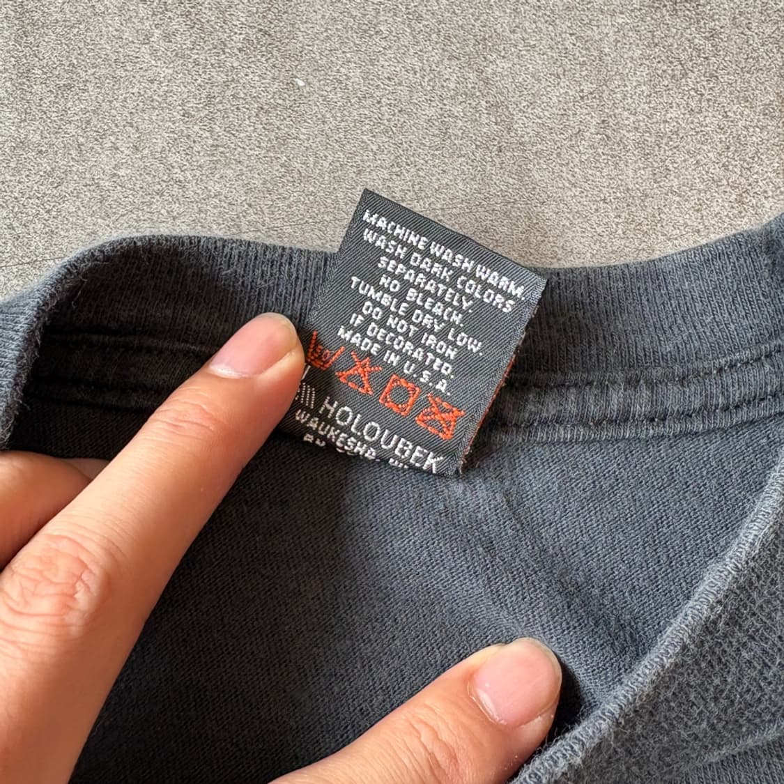 00년 미국 생산 할리데이비슨 플레임 이글 반팔 티셔츠 상품이미지8